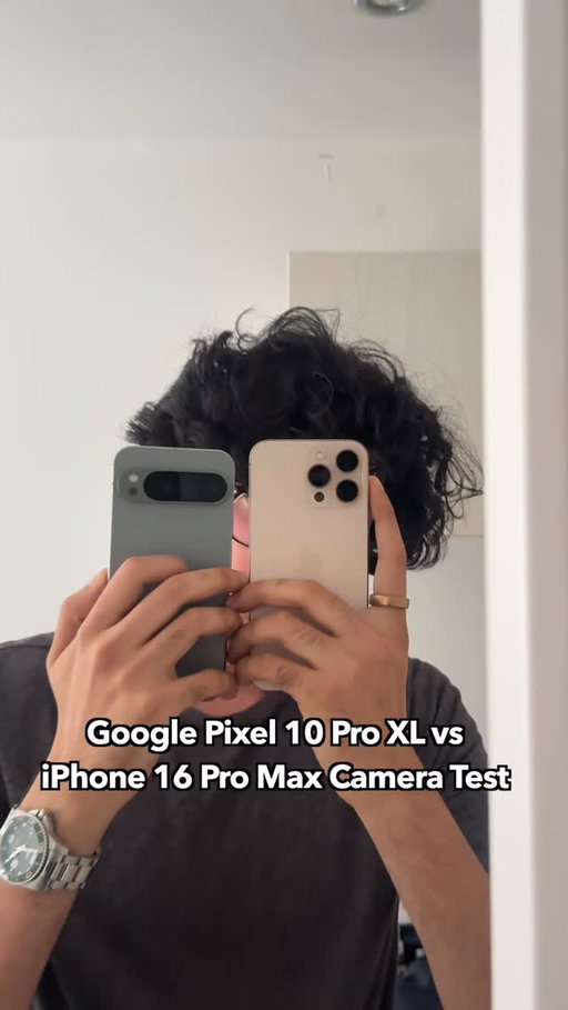 Google Pixel 10 Pro vs iPhone 16 Pro Camera Test. Pro Res Zoom is INCREDIBLE at 100X 😳 iPhone 17 Pro better step up 👀
.
.
.
#tech #pixel10pro #google #iphone #techtok