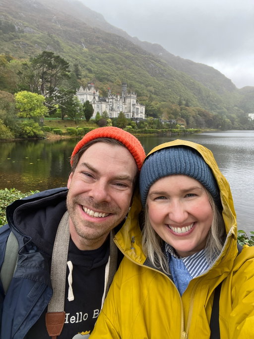 Shared a new video in our Ireland YouTube series visiting Kylemore Abbey, a castle draped in mist, tucked amid moody mountains at the edge of a lake. Not only do we learn the romantic love story behind this historic estate, we get to try the “legendary” Kylemore apple pie served with warm custard. As if we needed another reason to love the spectacular Connemara region of Ireland. 

An Irish castle with a side of homemade apple pie? Yes, please! 🇮🇪 

Video is linked in my bio and over at YouTube.com/EileenAldis

Kylemore Abbey | Connemara | Wild Atlantic Way | Ireland | Ireland Travel | Ireland Vlog
