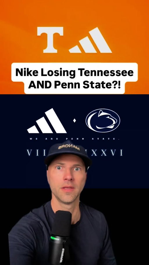 Nike’s losing Tennessee AND Penn State?! What’s happening? Let me break down the college sports apparel contract merry go round for you…
LMK if you want part 2 on South Carolina! 
#cfb #ncaafootball #sportsmarketing