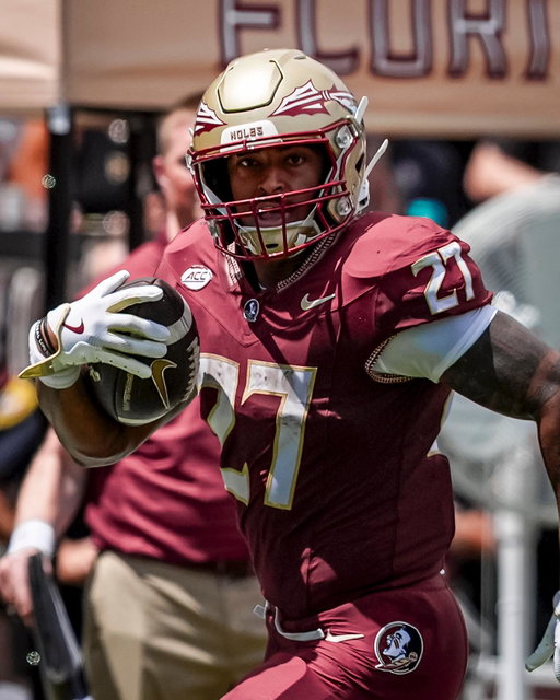 𝗧𝗵𝗲 𝗣𝗼𝘄𝗲𝗿 𝗦𝗮𝘄𝘄𝘄𝘄 🪚

Gavin Sawchuk has 3️⃣ TD today, including a career long 53yd TD catch 

#NoleFamily | #KeepCLIMBing