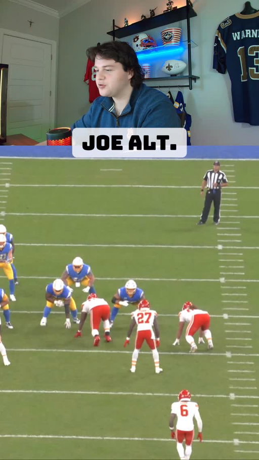 It’s fun watching him at his home of left tackle #football #nfl #fyp #viral #share #footballanalysis #🐐 #fantasyfootball #chargers