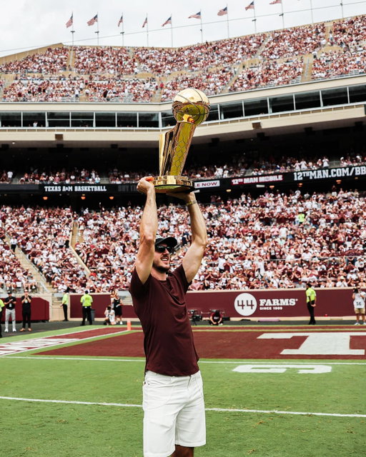 Nothing but gratitude and appreciation for his Aggie family 🙏