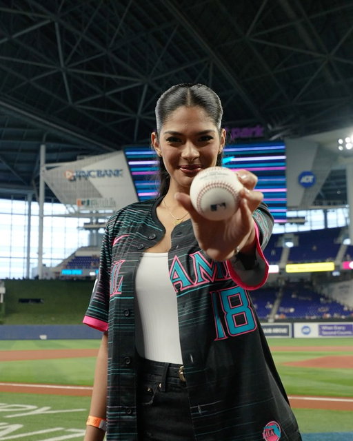 From first-ever Nicaraguan Miss Universe to first pitch at loanDepot park!
Celebrando la herencia Nicaragüense with a true queen 👑🇳🇮