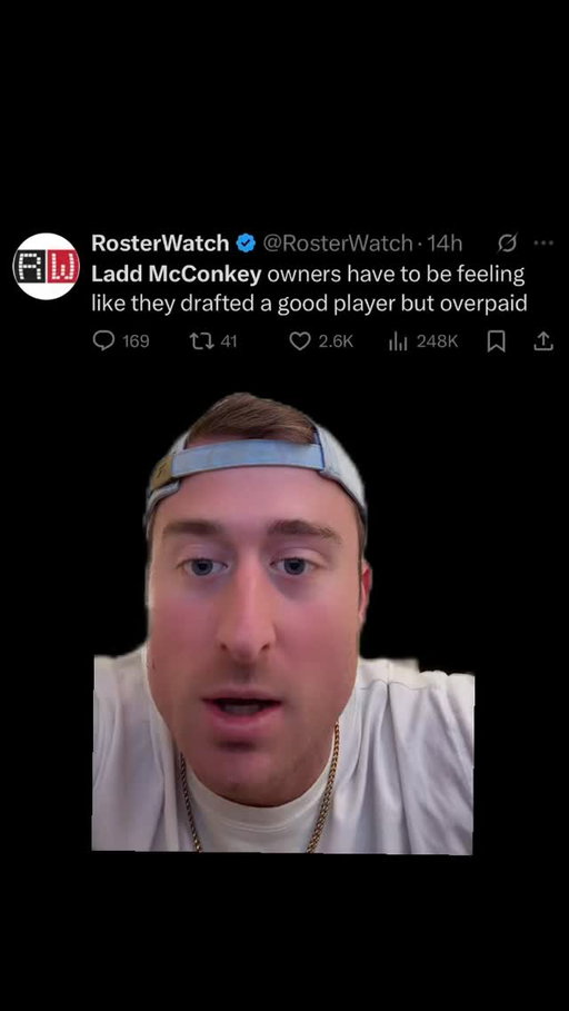 Ladd Panic #nfl #nflreels #football #fantasy #chargers