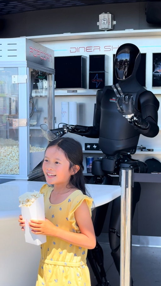 Poptimus 🍿 🤖 

Now serving up the good stuff at Tesla Diner