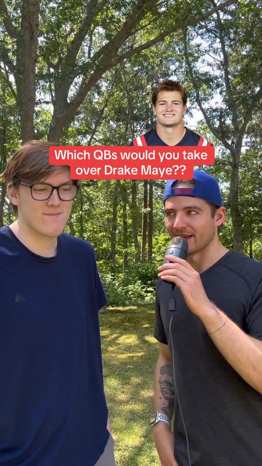 How many QBs would you rather have than Drake Maye? #newenglandpatriots #drakemaye #qbrankings #nflfootball