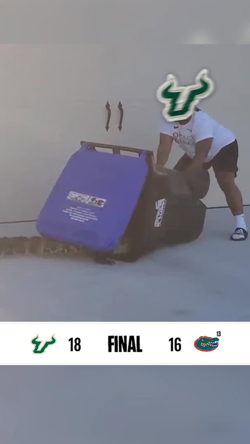 USF handles the Gators at the Swamp 🐊
