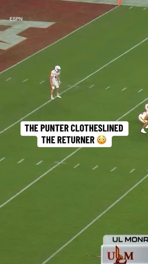 Punters are athletes, too #collegefootball