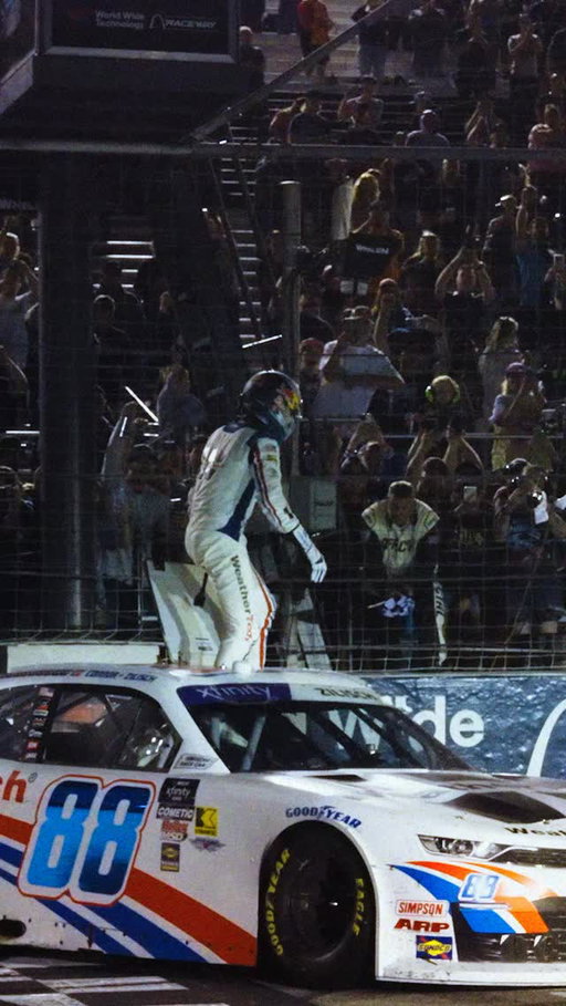 SLIDING BACK INTO VICTORY LANE!!!!