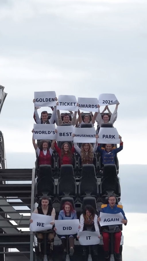 🌍✨ The World’s Best Park – for the 10th time! ✨🌍

Europa-Park was once again crowned Best Amusement Park in the World at the Golden Ticket Awards – the 10th time we receive this prestigious honour. 🏆🎢

In our 50th anniversary year, this recognition means more than ever - a tribute to every smile, every adventure, every unforgettable moment shared with you. 💙 Thank you for making Europa-Park what it is today. Together, we continue to write history. 🙌

#EuropaPark50 #GoldenTicketAwards