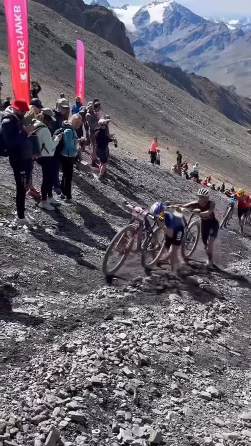 It’s the climb… 

This unhinged 20 minute portage section came at the end of an hour long climb. It was the hardest moment in the race - but also the most special. 

Supporters walked hours to be there. Amateur racers moved aside and cheered me on. A man ran almost the entire length of the climb in front of me saying “you can do it, good job” over and over again. 

It’s the struggle to rise that makes our fleeting moments on top so special.

🌈

Thank you @ariane.luthi for this video and for the final cheers to make it over the top. To be clear, this is me at a full sprint 😅