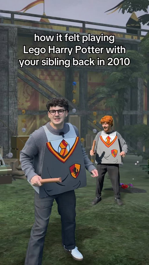 Lego Harry Potter was peak gaming 😂🔥 #comedy #videogames #legoharrypotter #nostalgia #harrypotter