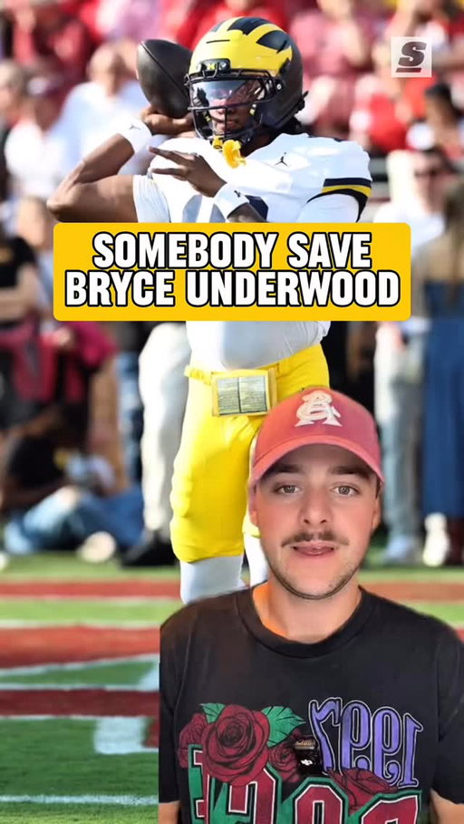 Bryce Underwood’s first road game at Michigan was a disaster for Sherrone Moore. 🥶