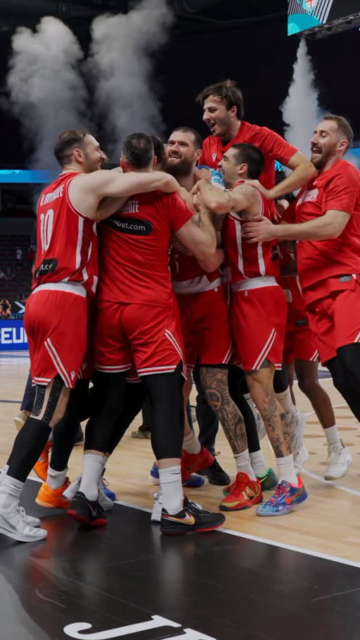 THIS IS HOW MAKING GEORGIAN HISTORY FEELS LIKE 🇬🇪 

#EUROBASKET