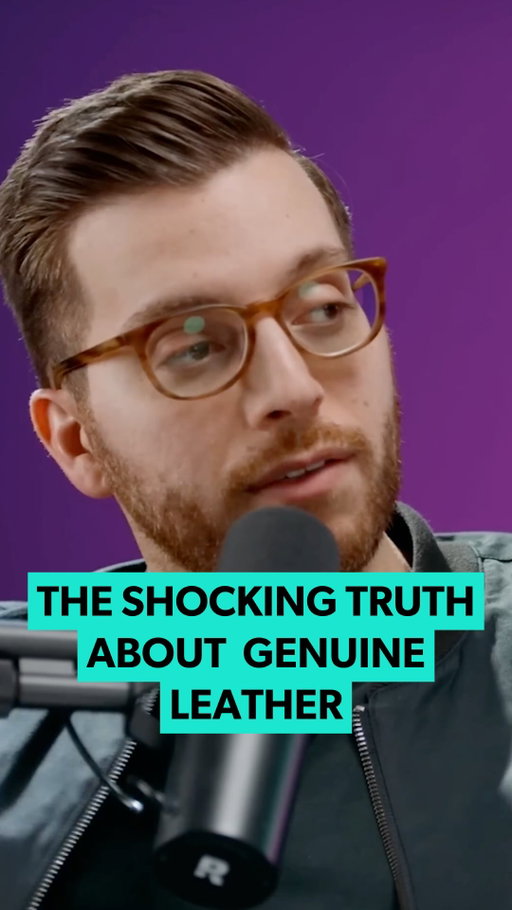 The Shocking Truth About  Genuine Leather