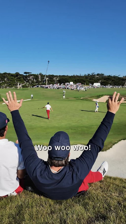 We told @michael.lasasso to be himself when we put a mic on him at the Walker Cup. Legend didn’t disappoint 🇺🇸