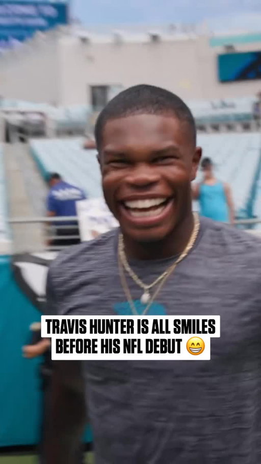 So much to be happy about 🥹

📺: #CARvsJAX– 1pm ET on FOX
📱: watch.nfl.com