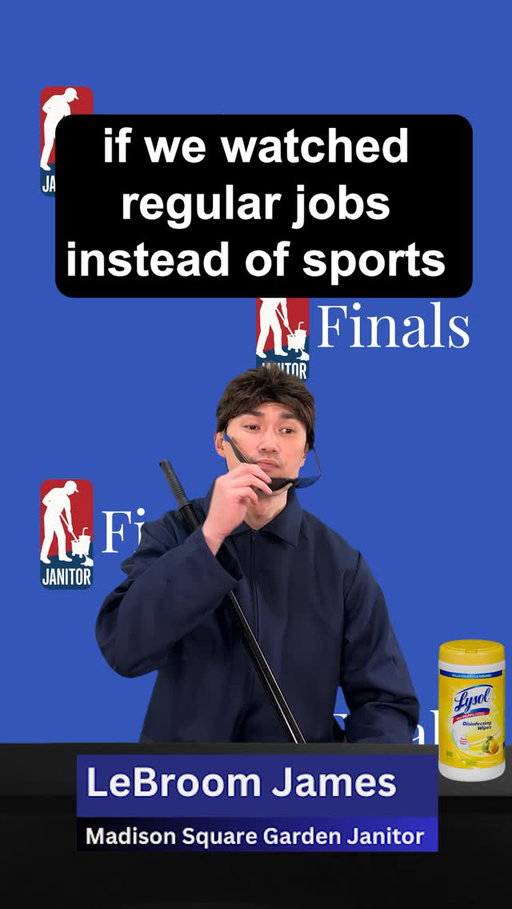 If we watched regular jobs instead of sports #comedy