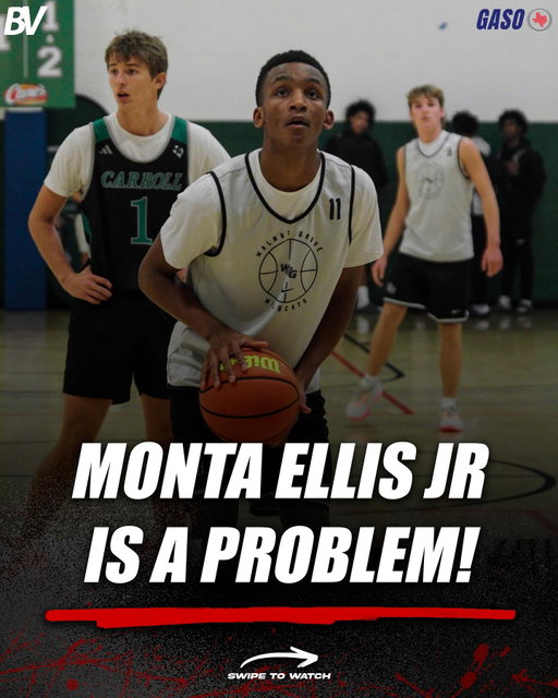 Monta Ellis Jr. has a CRAZY bag.

Toughest guard in Texas?