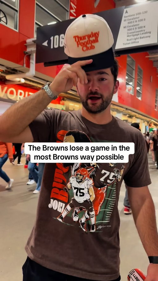 The Browns lose in the most Browns way possible. I’m actually speechless. #nfl #football #sports #clevelandbrowns #browns