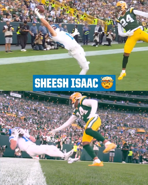 heck of a first NFL catch @isaac.teslaa