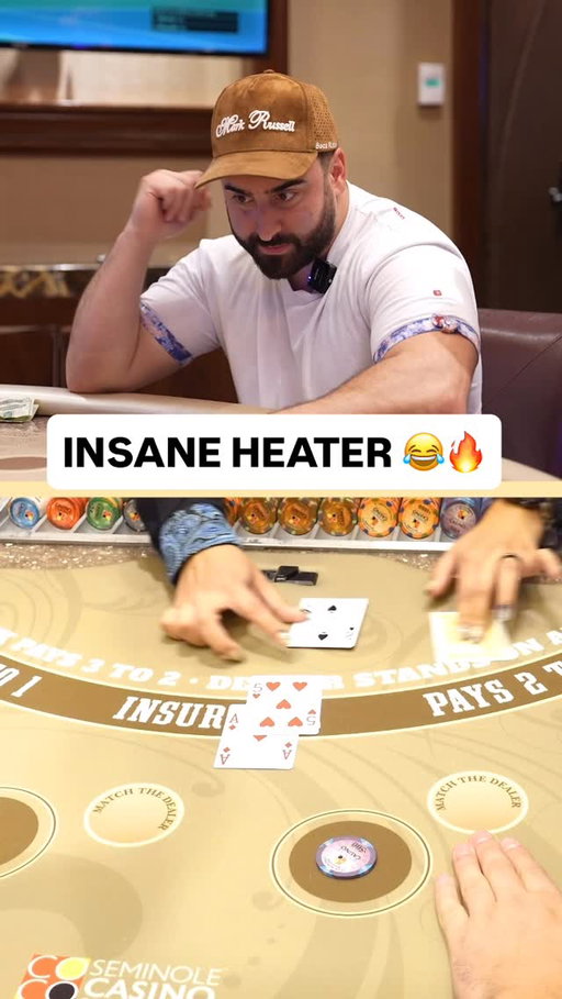 Wish it was always this easy 🤷‍♂️ FOLLOW @mattybetss for more blackjack and sports betting videos 
.
.
.
#coconutcreekcasino
#blackjack
#gambling