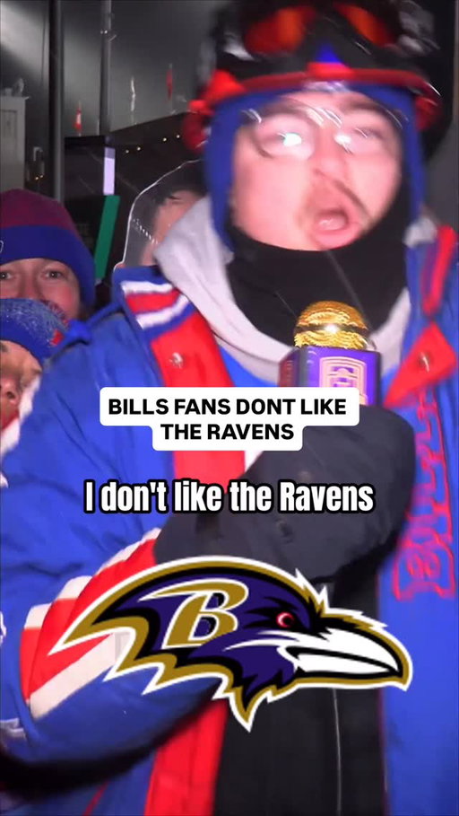 I DONT LIKE THE RAVENS I DONT LIKE THE  CHIEFS. I LIKE THE BILLS. THE BILLS. THE BUFFALO BILLS!

#bills #buffalobills #buffalo #ravens #baltimore #nfl #baltimoreravens #fancam #fans #nflfan #snf #interview #sports