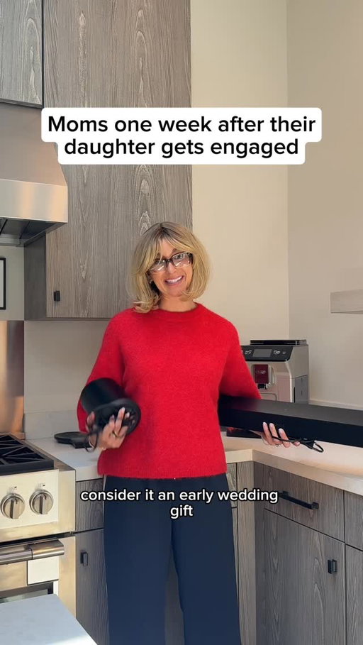 #CratePartner Who needs a wedding planner? This is your sign to add a @sonos Beam and Era 100 to your @crateandbarrel registry (so that your mom doesn’t need to remind you)! #CrateWedding #sonos #weddingplanning #2026bride #comedy #registry