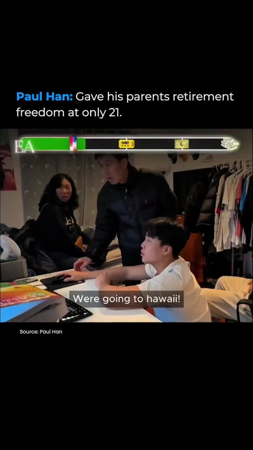 Paul Han and his brother gave their parents the ultimate gift: freedom. 

They told them they would never have to work again. A Hawaii vacation, a credit card with no limit — their parents couldn’t believe it. They thought their sons were only making a few thousand a month.

But in reality, the brothers had built an online business that made $700,000 in just 30 days. 

It’s proof that with vision, hard work, and persistence, you can change not only your own life — but the lives of the people you love most. ❤️

→ Follow us (@entrepreneurarchived) for timeless lessons from the world’s most iconic entrepreneurs.

#entrepreneur #entrepreneurship #business #paulhan #successstory #financialfreedom #familyfirst #onlinebusiness #motivation