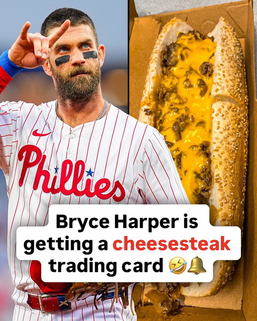 Bryce Harper’s new trading card is so Philly 🔔🔥