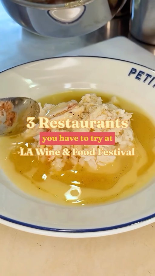 Your festival food crawl starts here. 🔥 Three must-hit spots serving up the kind of flavors that’ll have you coming back for seconds (and thirds). LA Wine & Food Festival Nov 7-9.

Get tickets at the link in bio.