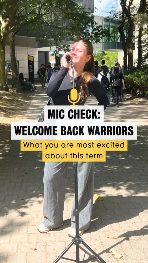 Catching up with new and returning Warriors on the first day of classes. Welcome back to #UWaterloo. We hope you have the best term! 🖤💛