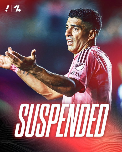 BREAKING: MLS has announced disciplinary actions following the Leagues Cup post-match confrontation between Inter Miami CF and Seattle Sounders FC:
▪️ Luis Suarez: 3-game suspension
▪️ Steven Lenhart: MLS credentials revoked for remainder of 2025 season
▪️ Sounders FC: Fined undisclosed amount for misappropriation of credentials