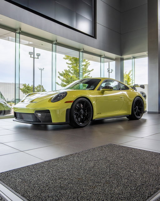 The 2026 Porsche 911 GT3 finished in stunning Cartagena Yellow is a true driver’s car. Powered by a high-revving H-6 engine, paired with a 6-speed manual, and delivering pure rear-wheel-drive performance — this coupe is built for those who demand precision and passion behind the wheel. Black interior, two seats, and Porsche heritage at its finest. Available now.

#Porsche911GT3 #CartagenaYellow #PorschePerformance #ManualTransmission #DreamCar #LuxuryLifestyle #SupercarScene #PorscheExclusive #CrayzyDigitalGroup