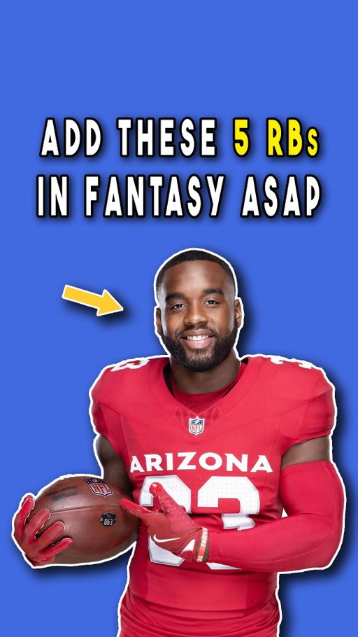 5 running backs you need to add in your fantasy football league before your friends do 

#fantasyfootball