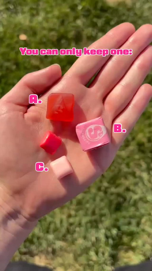 Choose your fighter!💪
A. Gummies 
B. Original Chews
C. Minis
