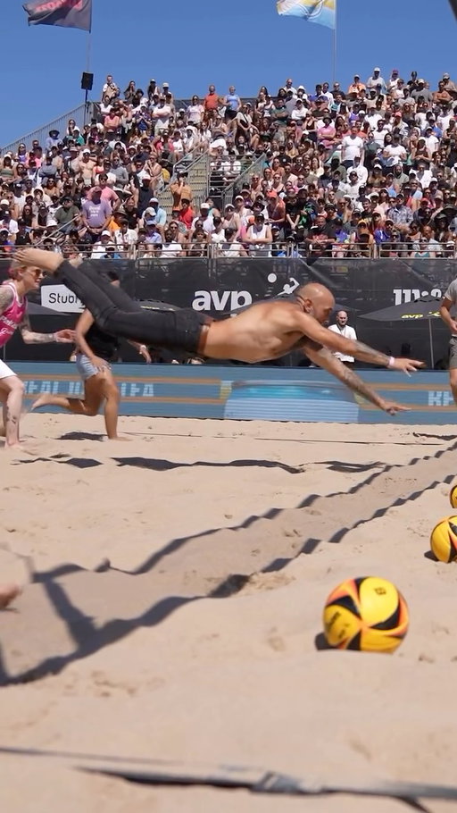 The games within the game.
Mini-game memories from the AVP Beach League Championships.