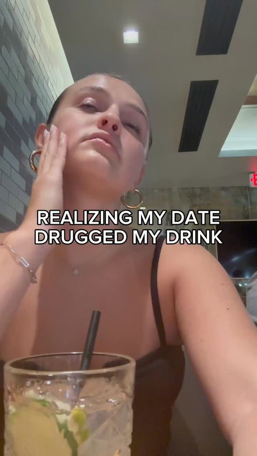 Realizing my date spiked my drink… #safety #goingout