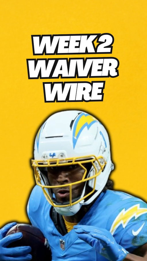 Week 2 MUST ADD Waiver Wire Pickups
#fantasyfootball #nfl #fyp #Week2 #Waivers #waiverwire #mustadd #waiverwirepickups #quentinjohnston #bhayshultuten #xplore #explore 

Updated Weekly & Rest of Season Rankings Available NOW - Link in Bio!
