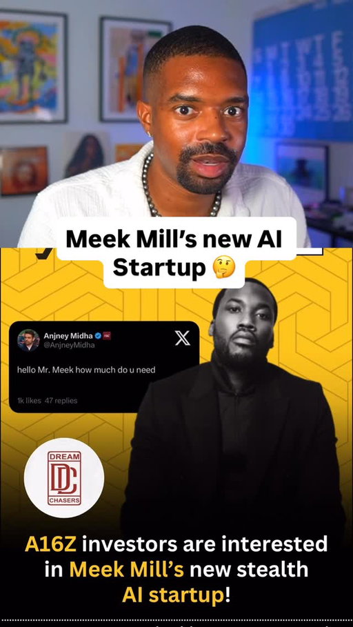 Rap artist Meek Mill could be currently raising money for a new AI startup, and here’s why it could be a great idea!