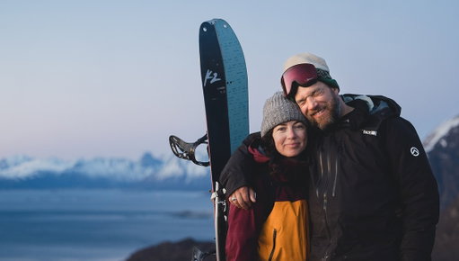 Without a doubt, this has been the hardest year of my life. Life without Jeff is something I never wanted to feel, yet here we are. 💔 

If there’s one thing loss has taught me, it’s take the trip. Say yes to the adventure. Tomorrow isn’t promised.

Today marks 25 years of summit series and I was asked to share a story and it brought me right back to last spring in Norway with Jeff. 
After days of climbing from the sea to the peaks of Lofoten, our crew took a rest day, so Jeff and I snuck away on a little date mission. We hiked a couloir we’d been staring at from our cabin, ice axes and crampons, check. At the top, Jeff spread his dad’s ashes into the wind. Later, when the couloir iced over, we had to downclimb most of it 😂. It wasn’t the epic we imagined, but we weren’t too bothered. We laughed about it & enjoyed amazing views. That day filled my heart. 

Life doesn’t warn you when something is for the last time 💔 All we can do is love hard and keep chasing the moments that matter. The mountains hold both my deepest heartbreak and my greatest love. They’re where Khyber and I will always go to honour the legacy Jeff gave us, and one day let him fly the way his dad did. ❤️❤️❤️ 

@robinoneill photo 

#neverstopexploring #summitseries #griefjourney