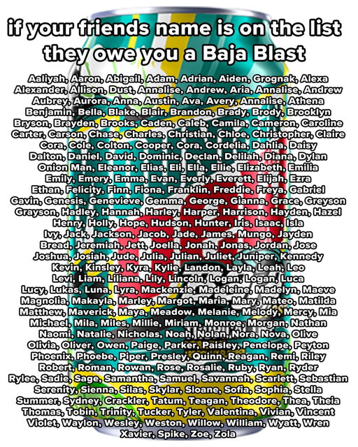 Please take the time to send this to your entire contact list
