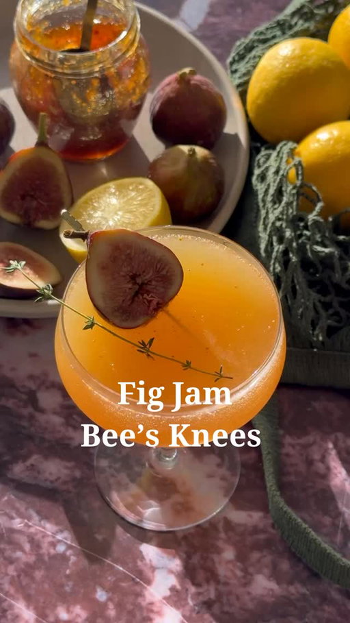 Fall is just around the corner and figs are finally in season. 🐝

1 tbsp fig jam
1 oz fresh lemon juice
.5 oz honey syrup
2 oz gin
Fig slice and thyme for garnish

Combine all ingredients in a cocktail shaker, fill with ice, and shake until cold. Strain into a coupe glass and garnish. 

Honey Syrup: Add equal parts water and honey to a saucepan and set to low/medium heat. Stir until the honey dissolves. Let cool and store in an airtight container. 

.
.
#figjam #beesknees #fallcocktails #fallrecipes #drinkrecipes #gin #gincocktails #classiccocktails #riffcocktails #fall #cocktails #cocktailrecipes #cocktail #cocktailsofinstagram