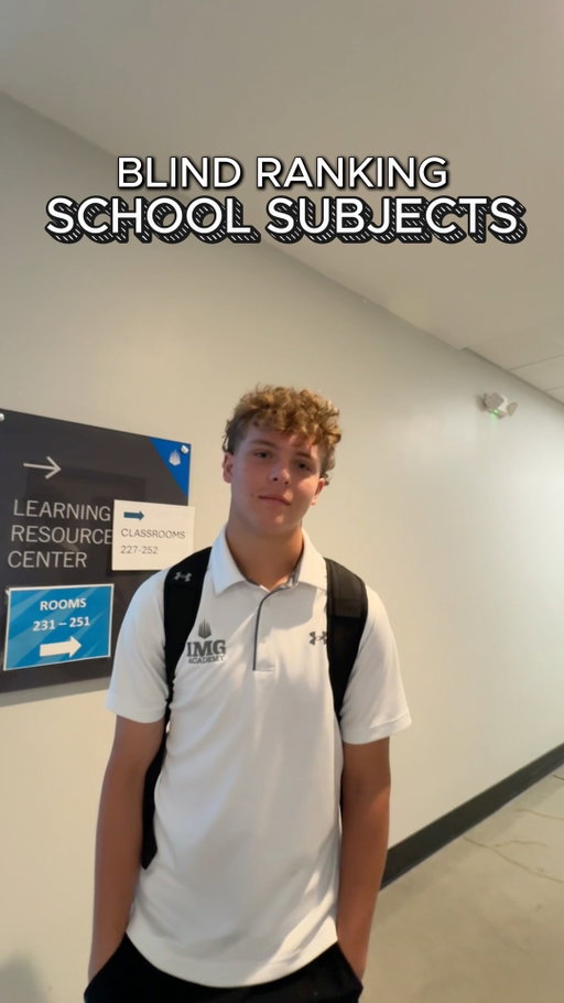 Blind ranking school subjects… and we’re trusting the process 🤓📚

Math? History? No second chances because once it’s locked in, it’s locked in.