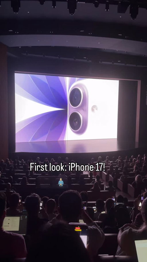 The iPhone 17 has five new colours and a larger 6.3 screen with ProMotion for an adaptive refresh rate of up to 120Hz.