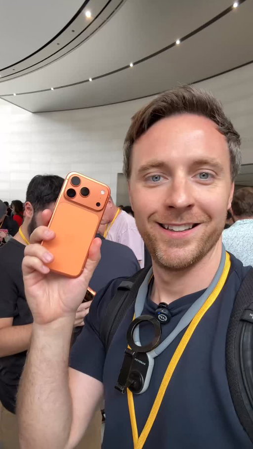 THAT COLOUR!! 🧡 Introducing the iPhone 17 Pro & Pro! Want one?? 

#apple #iphone17pro #appleevent