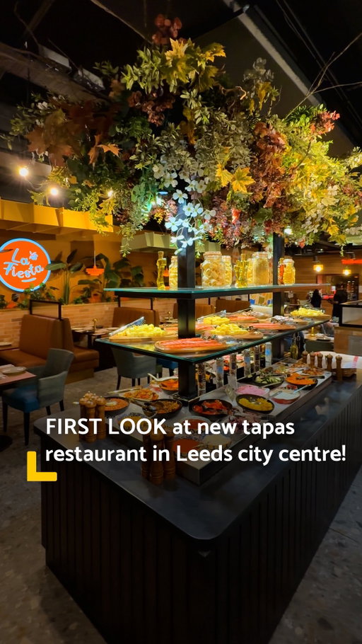 Leeds’ first “all you can eat” tapas restaurant opens this week! 😋

La Fiesta brings ‘unlimited’ Mediterranean flavours to the city - for less than £30 per person (and children under 5 eat free!). 

It all begins at the huge starters bar in the middle - with Spanish snacks, Italian cheeses, charcuterie, artisan breads and salads. 🧀🥓🥗

Then comes the main event - with an initial three tapas dishes ordered per person from a huge menu of seafood, grilled meats and other Mediterranean favourites 🇪🇸 🇮🇹 🇹🇷 🇬🇷 You can then order more at two dishes at a time 🙌

To finish, there’s even a churros station complete with chocolate fountain! 🍫

It looks pretty snazzy inside too 🤩 Check them out at the Merrion Centre from Friday!

#leeds #leedscitycentre #leedsfood #leedsfoodie #foodinleeds #tapas @merrioncentre @lafiesta_leeds