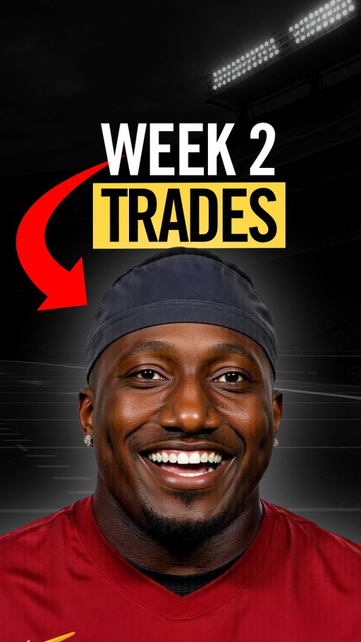⬇️ Comment “MVP” for my Top-150

🚨 6 Trades to Make Before Week 2

Trade for Justin Fields.
Didn’t do much through the air in Week 1…
But he ripped off massive plays with his legs.
So if your league thinks he’s a backup —
You’re buying one of the safest rushing floors in fantasy.

Trade away Javonte Williams.
Two touchdowns look great in the box score…
But he managed just 54 yards on 15 carries.
And Jaydon Blue wasn’t even active yet.
So his role is anything but safe.

Trade for Christian McCaffrey.
9 catches. 142 scrimmage yards.
Still the entire engine of this offense.
But last week’s calf scare has managers nervous.
So this is your shot to buy fantasy’s highest ceiling.

Trade away Zay Flowers.
143 yards and a touchdown looks like a breakout…
But it came on just 19 total pass attempts.
So in this run-heavy offense, his ceiling is capped.
Sell while the hype is peaking.

Trade for Nico Collins.
Just 25 yards in Week 1.
But he played every snap as Stroud’s WR1.
And he’s already proven elite efficiency in YPRR.
The rebound is coming — fast.

The player you need to sell high on right now is…
Deebo Samuel.

#FantasyFootball
#FantasyFootballAdvice
#FantasyFootballDraft
#FantasyFootballTips
#FantasyFootballLeague
