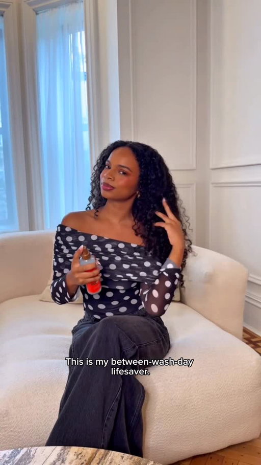 #ad Olivia Hancock is spilling her Just Three Things 🫖✨ and let’s just say, @sheamoisture is carrying her curls through it all. Shop now at @walmart!