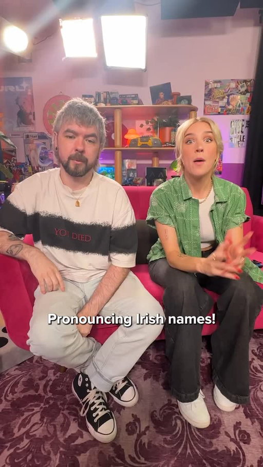 Pronouncing Irish names with @jacksepticeye 🇮🇪✨